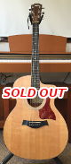 中古エレアコギターTaylor 114ce/中古楽器買取り。神奈川、東京、夜でも出張買取り！