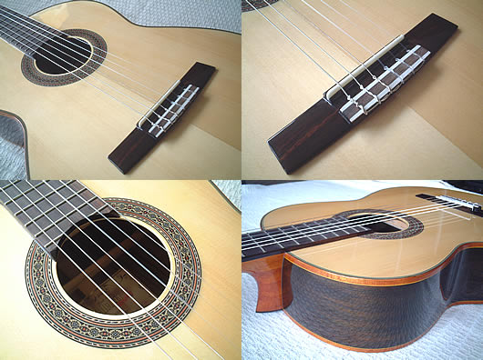 新品クラシックギターVALENCIA CG-50、19,500円。トップはスプルース単板。